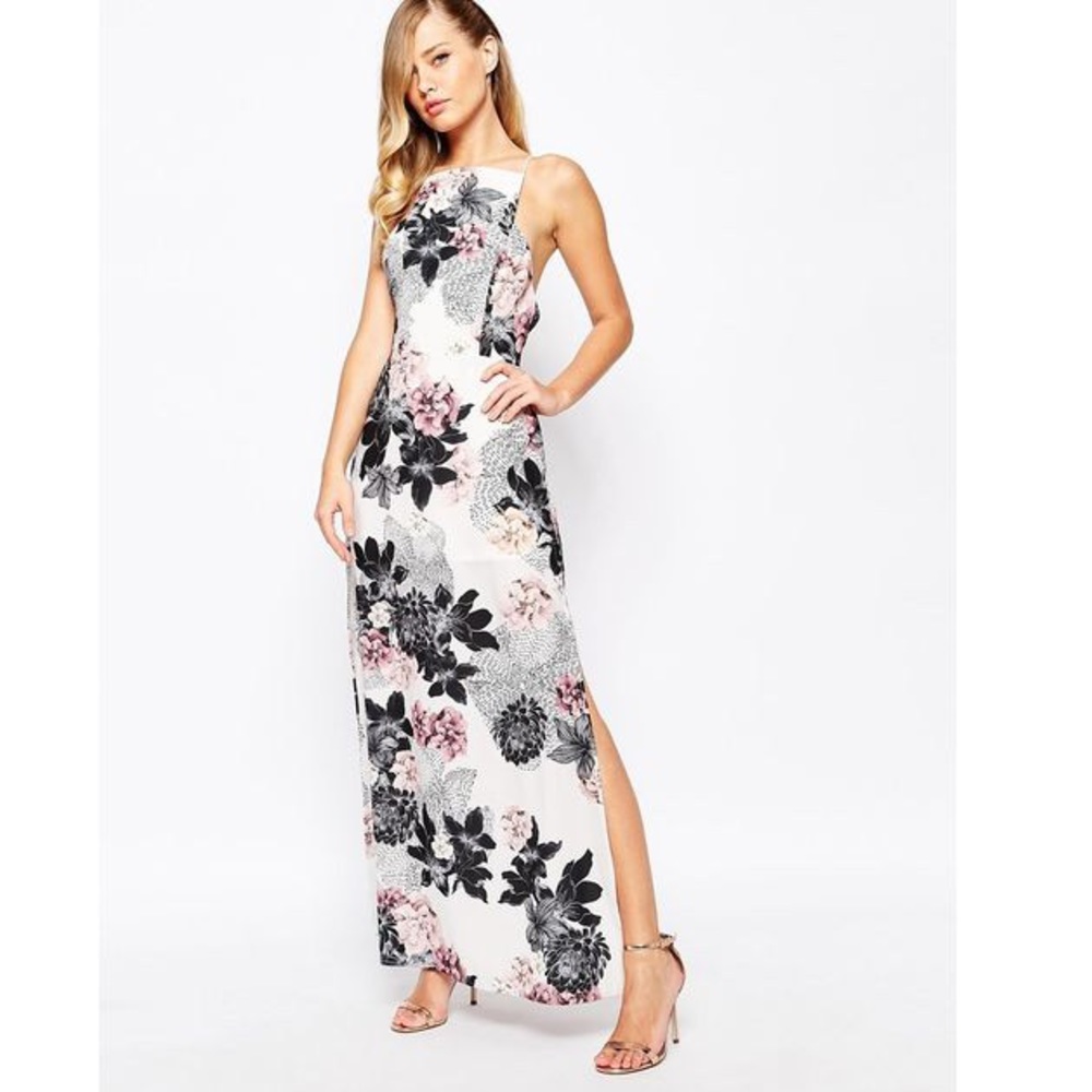 Keepsake restless heart maxi dress